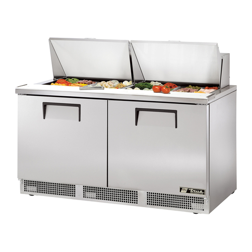 True TFP-64-24M 64" Sandwich/Salad Prep Table w/ Refrigerated Base, Refrigerant R134A, 24 Pans (Top)