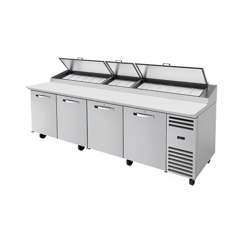 True TPP-AT-67-HC Prep Table Fridge - 2-Door | PizzaOvens.com