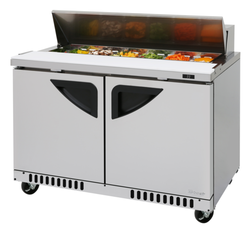 Turbo Air TST-48SD-FB-N 48.25'' Refrigerated Sandwich / Salad Prep Table  Refrigerant R290, 11.1 Cu. Ft.