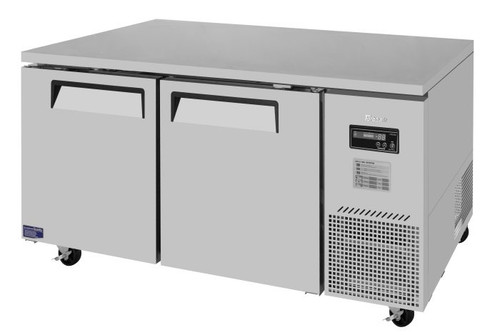 Turbo Air JUF-67D-N 670'' 2  Section Undercounter Freezer with and Compressor Refrigerant  R290  19 Cu. Ft