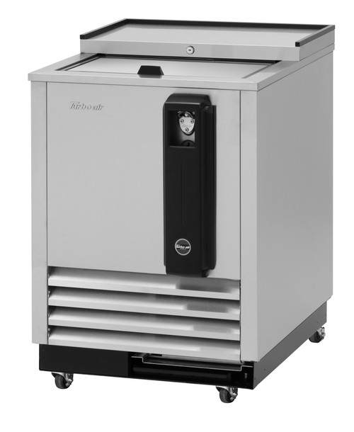 Turbo Air TBC-24SD-N6 24" Forced Air Bottle Cooler - Holds (120) 12 oz Bottles, 115v   Refrigerant R600A  3.6 Cu .Ft