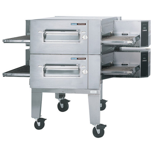 Lincoln 1600-2E - 1600 Series Impinger Low Profile Electric Conveyor Oven, 40" Wide Bake Chamber, 32"W x 73"L Long Conveyor Belt, Double Stack, 208V/3Ph