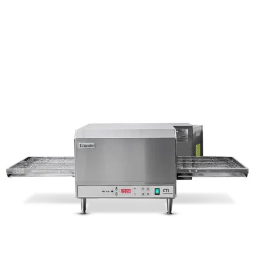 Lincoln V2500-4/1346 - DCTI 2500 Series Digital Countertop Impinger Conveyorized Electric Ventless Oven,Quiet Version, 20"W Baking Chamber, 50" Conveyor, 208-240V/1Ph