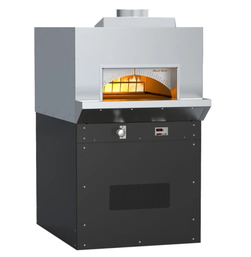 Wood Stone WS-BL-4355-RFG Bistro 4355 69.75"H x 62"D Compact Stone Hearth Oven, Gas Fired, (9) 10" Pizza Capacity, Radiant Gas Flame (80,500-NG/68,000-LP) BTUs
