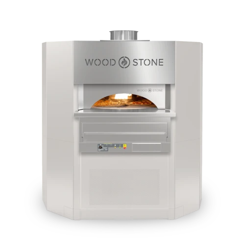 Wood Stone WS-RV-7880 78"W OneRev Rotating Oven, Gas Fired Pizza Deck Oven, 15.3 Sq.Ft Cooking Surface, Top & Botton Heat Control, 8"(16) Pizza Capacity, (271,000-NG/295,000-LP) BTUs 