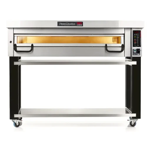 PizzaMaster PM 741ED - 700 Series Modular Electric Pizza Deck Oven, Full Size and Highly Efficient, Hearthstone Clay, 1 Deck, Baking Surface 56"W x 28"D, 208/240V, 1/3 Phase, 12.6/13.7 kW