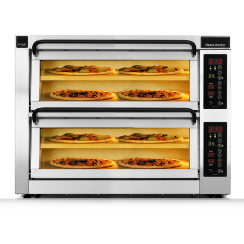 PizzaMaster 400 Series PM 402ED-2DW Electric Countertop Pizza Bake Oven, Twin Deck