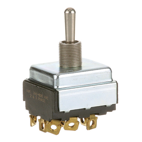 Cleveland CLE19967 (or Equivalent) Toggle Switch 1/2 3Pdt, Ctr-Off (42-1056)