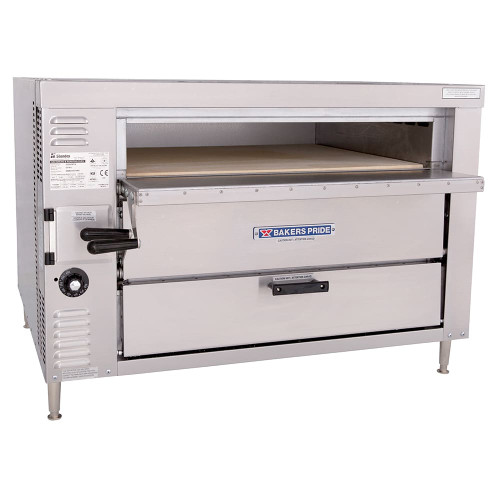 Bakers Pride Hearthbake GP61 Series Countertop Pizza Bake Oven, 2 Deck, 2 Chamber, Natural Gas