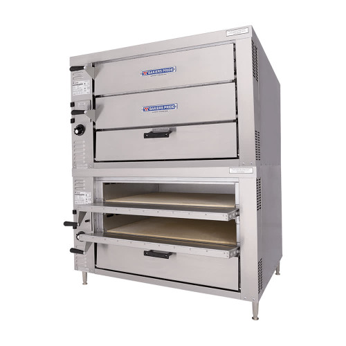 Bakers Pride Hearthbake GP62 Series Countertop Pizza Bake Oven, 4 Deck, 4 Chamber, Natural Gas