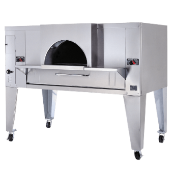 Bakers Pride FC-816 IL Forno Series Classico Deck Type Liquid Propane Pizza Bake Oven, Wood Burning Style, One Baking Chamber, One Deck, 140,000 BTUs, 139 Cubic Feet
