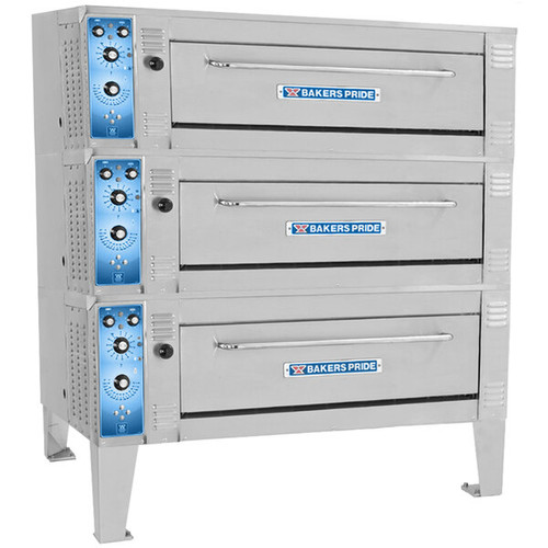 Bakers Pride ER-3-12-3836 Superdeck Series ER Electric Bake/Roast Deck Oven, 3 Deck, 3 Chamber 38"x36" Deck Size, 12" Deck Height,40 Cu/Ft, 8000 Watts
