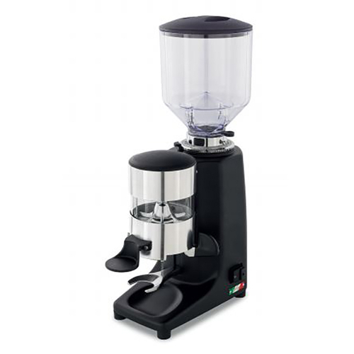 AMPTO M80A Bezzera Commercial Coffee Grinder with Doser - Flat Burr, Heavy-Duty Espresso Grinder