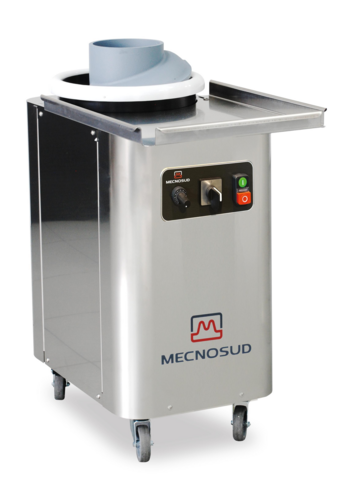 AMPTO Mecnosud AR800 Commercial Dough Rounder - High Speed Floor Dough Ball Rounding Machine - 10 Levels Variable Speed