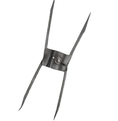 AMPTO METAL SUPREME RMET010 Double Stainless Steel Hook For Metal Supreme Rotisserie Ovens