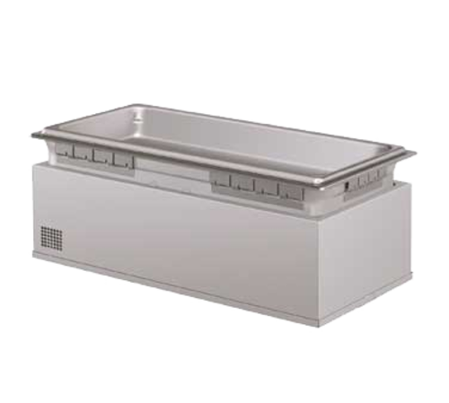 Hatco HWBHI-FULDA Built-in Full Size Heated Well, High Watt, Insulated Top or Bottom Mount w/Recessed Corners w/Drain Autofill - 1665 Watts