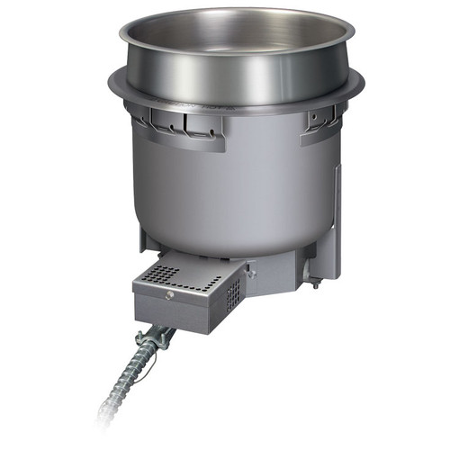 Hatco HWB-7QT Drop in - Built-in 7 Qt Round Heated Well, Top Mount, Uninsulated - 500 Watts