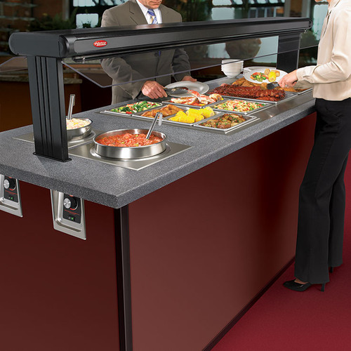 Hatco HWBRT-4QT Drop-in 4 Qt Round Heated Well, Top Mount, Uninsulated w/Thermostat Control, Fabricator Components - UR Model - 500 Watts