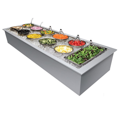 Hatco IWB-1 19"W Built-in Ice Well, Drop-in Cold Food Well 1-Pan Full Size Long Pan Capacity