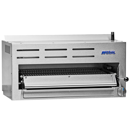 Imperial Range IRSB-36 36"W Salamander Broiler - Commercial Gas Infrared Countertop Broiler, Stainless Steel - 40,000 BTU
