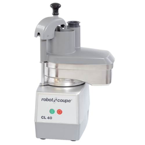 Robot Coupe CL40 NODISC Commercial Vegetable Preparation Machine,Continuous Feed Food Processor (No Discs Included) - 1 HP 600 RPM
