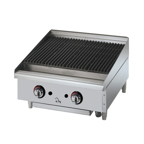 Star Mfg 6024CBF (or Equivalent) Char Broiler Lava 24in (95271)