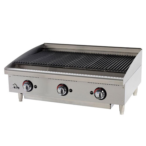 Star Mfg 6136RCBF (or Equivalent) Char Broiler Radiant 36 (95274)