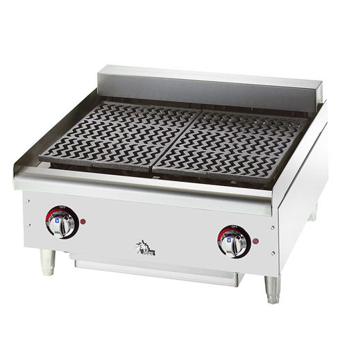 Star Mfg 5124CF-208V (or Equivalent) Charbroiler 24in Elec 208v (STA5124CF)