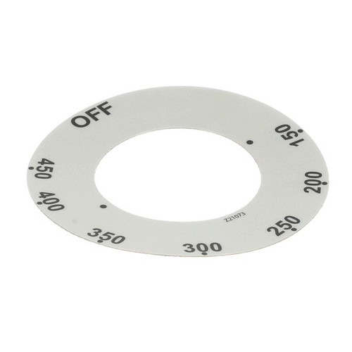 Star Mfg 2M-Z21073 (or Equivalent) Label-Knob Toastmaster (8105721)