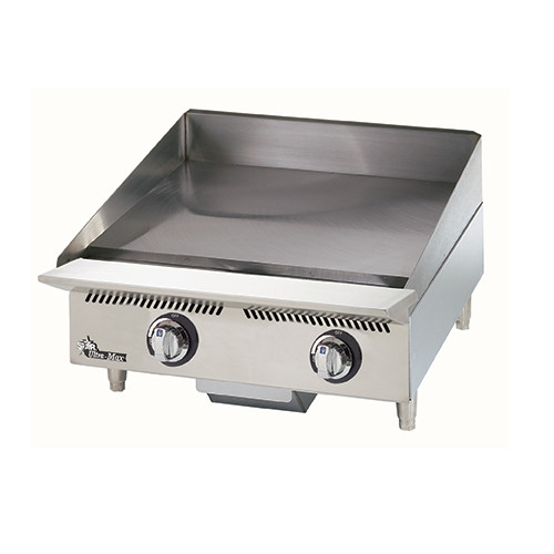 Star Mfg 824MA (or Equivalent) Manual Gas Griddle 24 In Ultra Max (STA824M)