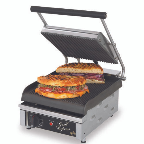 Star Mfg GX10IG (or Equivalent) Sandwich Grill Grooved 2 Side (STAGX10IG)