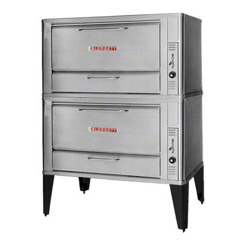 Blodgett 966 Double (or Equivalent) Large Nat Gas Deck Oven Dbl 16 1/4inh Bake Comp (BLO966DOUBLE)