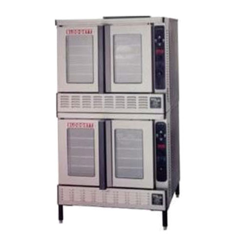 Blodgett DFG-200-ES - DOUBLE (or Equivalent) Conv Oven Dbl Nat Gas Full Size Bakery Depth (BLODFG200DOUBLE)