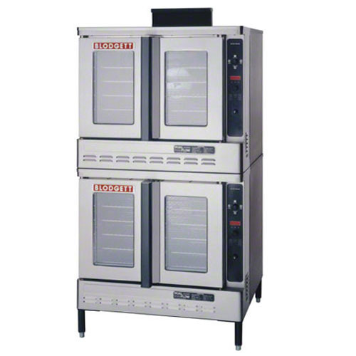 Blodgett DFG-100-ES - DOUBLE (or Equivalent) Conv Oven Dbl Nat Gas Full Size Std Depth (BLODFG100DOUBLE)
