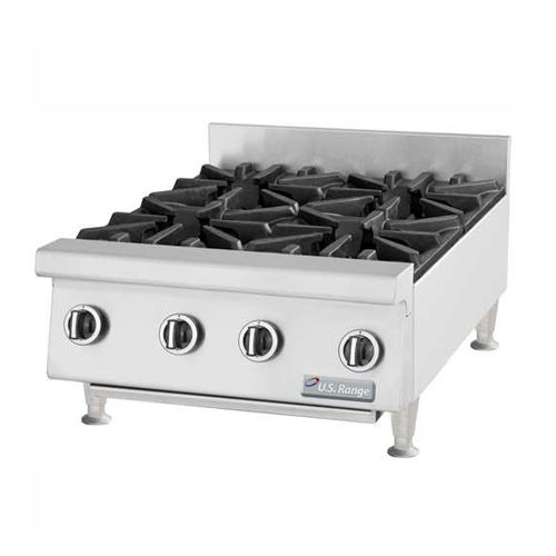 Garland UTOG48-8 (or Equivalent) 48in Hd Gas Hotplate Cntrtp 30k Btu/8 Burners (GARUTOG488)
