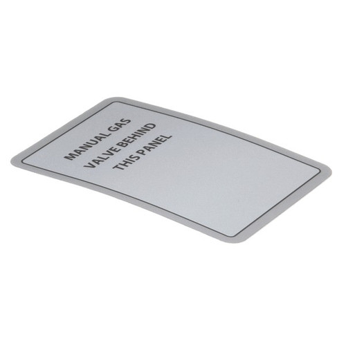 Garland 115268 (or Equivalent) Overlay Gas Valve Cover, Mco/U (N21434500)