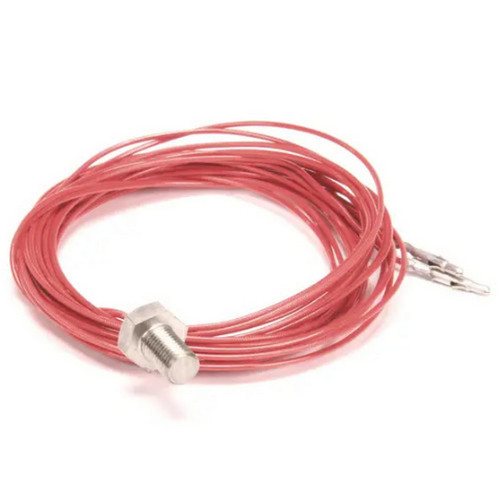 Delfield TBP00191 (or Equivalent) Thermistor, Hi Temp, Red , 8' (8014319)