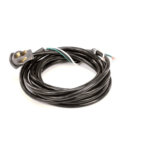 Delfield 2183468 (or Equivalent) Power Cord W/Rt Angl Plg , 18-3, Nema 5-15p (8019885)