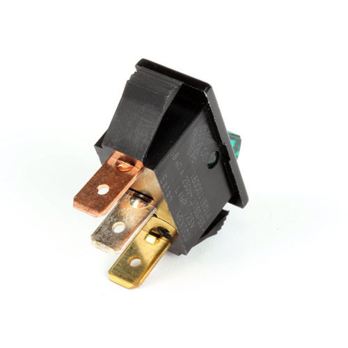 Frymaster 8072734 (or Equivalent) 120v Light On/Off Switch Green (8003488)