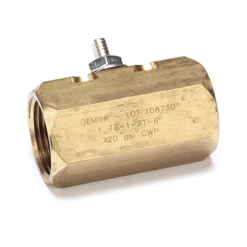 Frymaster 8103569 (or Equivalent) Valve, Drain Brass 1 Npt (N21408634)