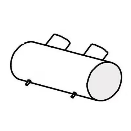 Frymaster 8237325 (or Equivalent) Tube W/A, Gas Lov Drain Dv Lt (N21421340)