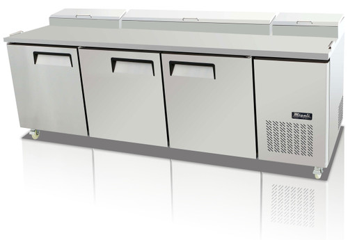 Migali C-PP67-HC Commercial Counter Fridge | PizzaOvens.com