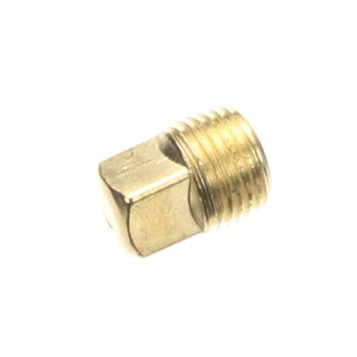 Hobart FP-028-03 (or Equivalent) Pipe Plug, 1/8 Sq. Hd. (Brass) (8079458)