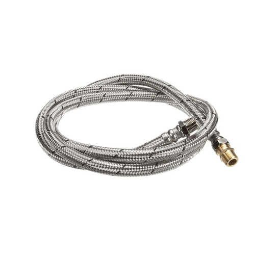 Hobart 00-893444-00002 (or Equivalent) Hose,Water,Braided,Sst 1/2x84 (8078323)