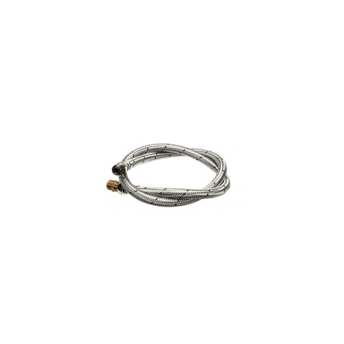 Hobart 00-918390-00007 (or Equivalent) Hose, Water, 1/2" X 48" , Stainless Steel Braided (8127591)