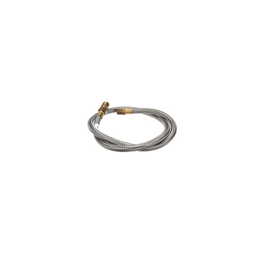 Hobart 00-918390-00010 (or Equivalent) Hose, Braided Water, St Ainless Steel, 1/2" X 58" (8127592)