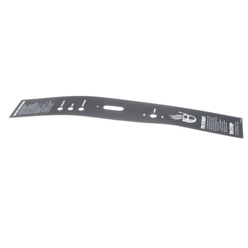 Groen 123803 (or Equivalent) Overlay, Ah Front Panel With (N21419552)