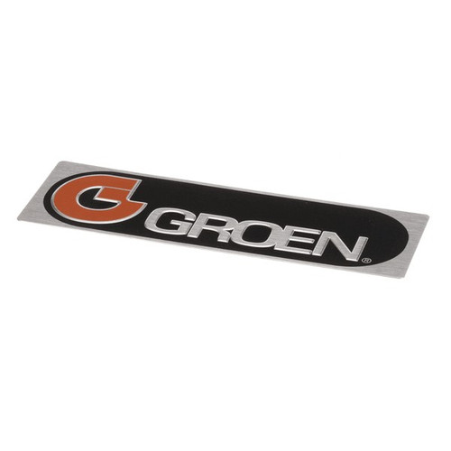 Groen Z055450 (or Equivalent) Nameplate "Groen" Large (N21427881)