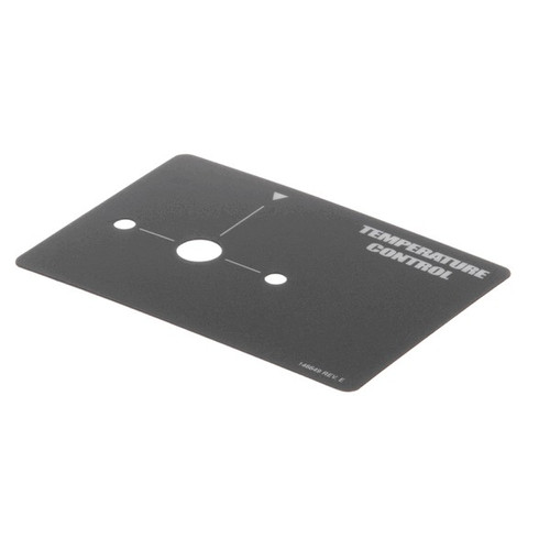 Groen 146649 (or Equivalent) Overlay For Gas Braising Pan Control Box (N21436525)