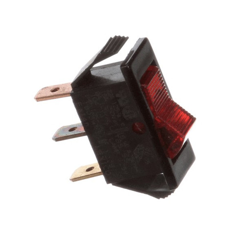 Groen 157150 (or Equivalent) Switch Rocker 22a,125vac Illuminated,Red (N21672617)